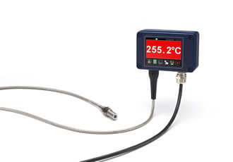 Pyrometer reads high temperatures in harsh environments